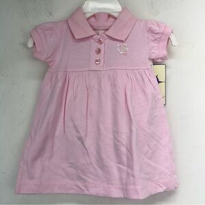 Creative Knitwear Sz 0-3 Months Infant Pink Texas A&M Polo Dress & Bloomers NWT